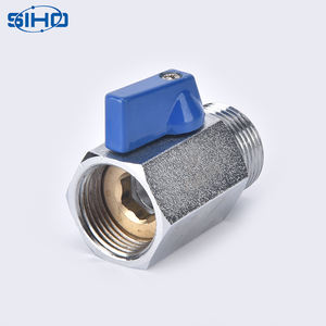 Válvulas de Bola Manuales de Latón <span class=keywords><strong>Mini</strong></span> de Alta Calidad de 1/8, 1/4 y 1/2 Pulgadas con Rosca Hembra/Macho para Agua, Aire, Aceite, Gas y Aplicaciones Generales - Product Image 4