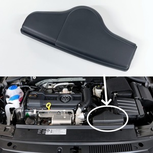 Tuyau d'admission d'air et plaque de couverture d'air Pièces de carrosserie pour Golf A3 Touran Jetta Beetle <span class=keywords><strong>Kaddy</strong></span> 1KD805965 - Product Image 4