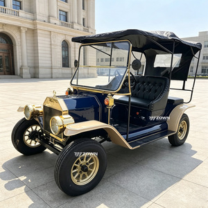 Vehículo Eléctrico Clásico Retro de Alto Rendimiento para 6-10 Pasajeros, Ideal para Recorridos Turísticos en Zonas Escénicas y Campestres - Product Image 1