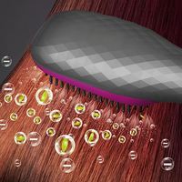 Sèche-cheveux brosse/peigne professionnel avec diffuseur 1100W, ionique, 3 réglages de chaleur et 2 vitesses pour hôtels, salons et usage domestique