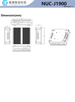PC Industrial sin Ventilador con Procesador Intel J1800/J1900/N2830, 16GB de RAM, 256GB SSD para Aplicaciones de Automatización Industrial