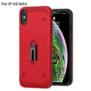 Saiboro Rugged Armor de 2 en 1 PC TPU soporte resistente al impacto, caja del teléfono para Iphone xs. - Product Image 3