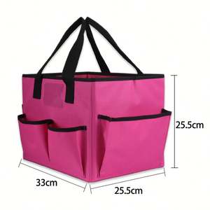 Sac de rangement pour artisanat avec plusieurs poches, boîte de rangement pour l'art, pour le scrapbooking, le transport d'accessoires d'artisanat, pour les outils - Product Image 1