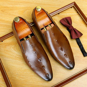 Zapatos de vestir negros clásicos de alta calidad para uso casual al aire libre, zapatos de cuero con cordones para bodas y fiestas. - Product Image 5