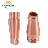 Buse de soudage laser WSX-E M11 Type E Calibre 1,2 mm, embouts de torche de soudage laser à fibre portative, pièces de rechange pour tête de soudage en laiton et cuivre