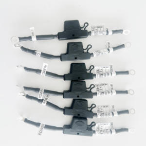 ヒューズソケットホルダー2.5スクエアワイヤーヒューズ付きPTFE PVCナイロンゴム断熱材エレクトロニクス用 - Product Image 2