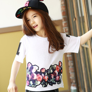 สินค้าใหม่ เสื้อยืดพิมพ์ลายอนิเมะสำหรับเด็กผู้หญิง ชุดเด็กแบบกำหนดเองได้ - Product Image 2
