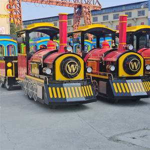 Plus de 30 ans d'expérience dans les parcs d'attractions en chariot de <span class=keywords><strong>locomotive</strong></span> personnalisé manèges en train sans rail diesel électrique - Product Image 2