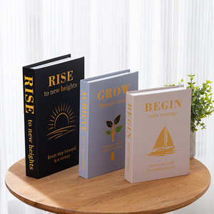 Juegos <span class=keywords><strong>de</strong></span> <span class=keywords><strong>Libros</strong></span> Falsos <span class=keywords><strong>de</strong></span> Lujo, Adornos Decorativos <span class=keywords><strong>de</strong></span> Moda, Piezas <span class=keywords><strong>de</strong></span> Exhibición Elegantes y Personalizadas para Mesa <span class=keywords><strong>de</strong></span> Centro, Decoración <span class=keywords><strong>de</strong></span> Interiores - Product Image 1