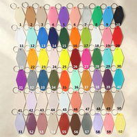 Porte-clés vierges en gros pour hôtels, porte-clés vintage en acrylique personnalisables avec logo pour étiquettes de bagages DIY, cadeaux et décorations