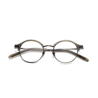 Offre Spéciale Prix Usine Lunettes de Haute Qualité à Monture Semi-Cerclée en Acétate Effet Écaille de Tortue Faites à la Main Protection Oculaire Anti-Lumière Bleue