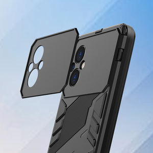 Custodia per Cellulare Ibrida TPU PC Antiurto con Supporto per Xiaomi <span class=keywords><strong>Poco</strong></span> M5 4G X4 <span class=keywords><strong>M4</strong></span> <span class=keywords><strong>Pro</strong></span> F4 GT Note 11 <span class=keywords><strong>Cover</strong></span> Posteriore - Product Image 4