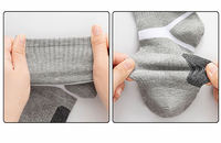 Chaussettes de course personnalisées avec soutien de la voûte plantaire, respirantes et amorties, pour l'entraînement sportif et le jogging – Fournisseur OEM en gros