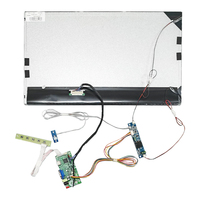 Sonnenlichtlesbares 21,5 Zoll 1000nits FHD LCD-Modul mit LVDS-Schnittstelle und PCAP-Touchscreen-Panel für Outdoor-Kiosk und Geldautomaten