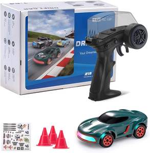 <span class=keywords><strong>Voiture</strong></span> RC de drift EPT 1:64 2.4G 4WD avec éclairage LED, modèle miniature de bureau haute vitesse, <span class=keywords><strong>voiture</strong></span> télécommandée - Product Image 1