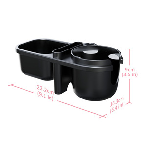 Portavasos de coche multifuncional ajustable 5 en 1 con soporte para teléfono de bebida y taza de almacenamiento de cosas pequeñas - Product Image 3