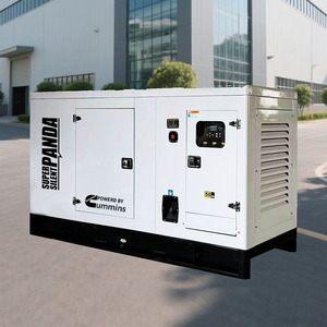 Groupe électrogène industriel triphasé haute puissance 200 kVA 160 kW, refroidi par eau, silencieux - Product Image 3