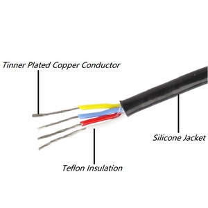 Syygzf 300/500V nhiệt độ cao <span class=keywords><strong>fep</strong></span> Silicone đa lõi dây linh hoạt - Product Image 5