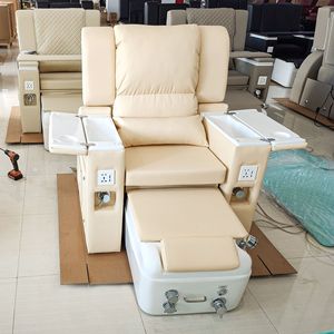 Fauteuil de pédicure électrique inclinable, fauteuil de manucure spa, fauteuil de massage pétrissant, bain de pieds, mobilier de salon - Product Image 1