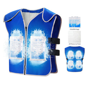 <span class=keywords><strong>Chaleco</strong></span> Refrigerante con Bolsa de Hielo para Hombre y <span class=keywords><strong>Mujer</strong></span>, Ropa Refrigerante para Trabajadores, <span class=keywords><strong>Pesca</strong></span>, Ciclismo, Chef, <span class=keywords><strong>Chaleco</strong></span> Reflectante para Carretera - Product Image 1
