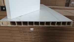 Waterproof Wood Composite Material Interior Polymer Wpc T Shape <strong>Rebated</strong> <strong>Door</strong> Painting <strong>Door</strong> - Product Image 5