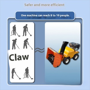 Prix usine robot souffleuse à neige télécommande souffleuse à neige machine à entraînement électrique à vendre - Product Image 4