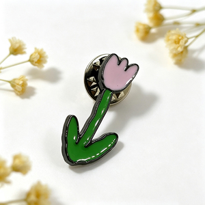 Broche en émail en forme de personnage de dessin animé avec pinceau et seau de peinture créatifs, en alliage métallique, pour sac à dos, veste, décoration de mode - Product Image 4