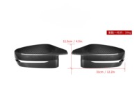 Cubierta de Espejo Retrovisor para BMW Serie 2 G42, Modelo M4 Horn, Estilo M, Ajuste Perfecto OEM