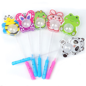 Proyector de dibujos animados portátil, barra de luz, juguete intermitente de plástico para niños y niñas de 2 a 4 años - Product Image 2