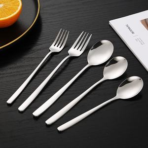 ช้อนสแตนเลสมีดส้อมมีด304<span class=keywords><strong>เกาหลี</strong></span>ช้อนรับประทานอาหารทำจากโลหะขนาดเล็กช้อนผสมน้ำแข็ง - Product Image 2