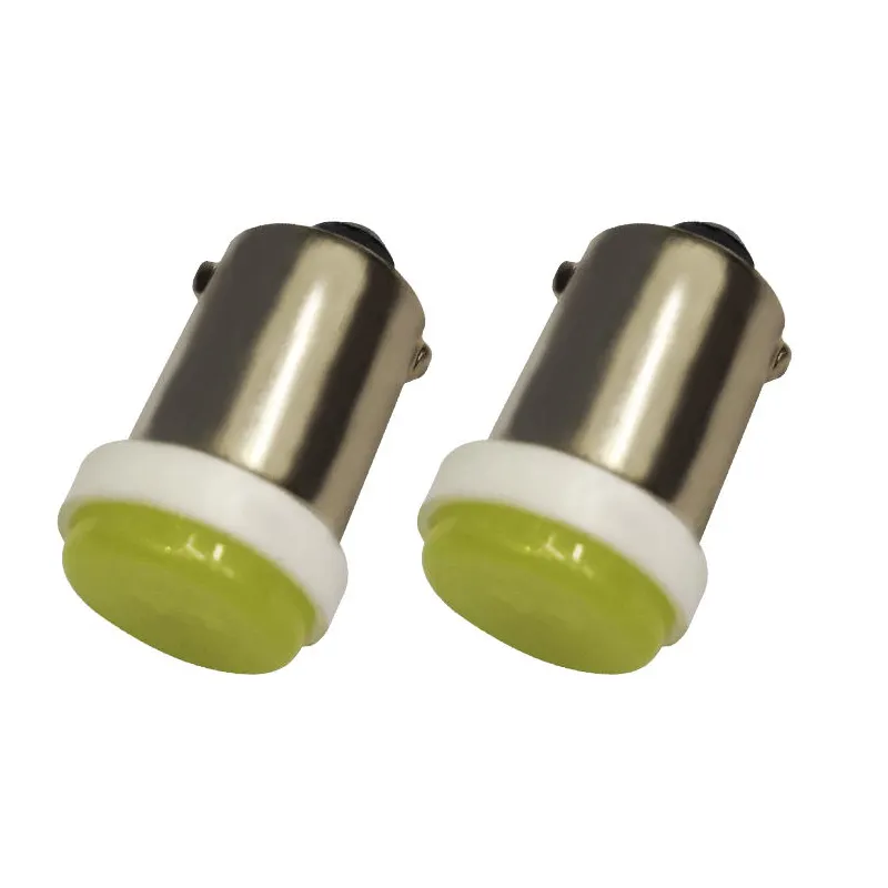 BA9S T4W COB — led Super lumineux, 1 pièce, pour intérieur de voiture, lumière blanche bleue jaune vert, DC 12V