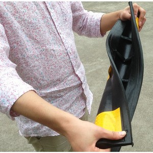 Protections d'angle en caoutchouc Tianjiu Transportation 0,8 m, bandes anti-collision pour murs de parking - Product Image 4