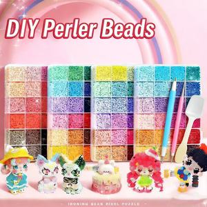 Spell Beans 5, 2.6mm, 72 Colores, Hechos a Mano, Rompecabezas DIY, Juguetes Educativos - Product Image 1