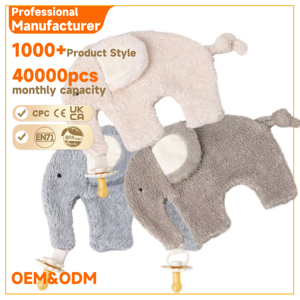 Manta de Bebé <span class=keywords><strong>con</strong></span> Forma de Elefante, Juguete de Seguridad Ultrasuave de Sherpa para Bebés - Product Image 5