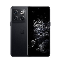 Vente en gros Téléphone portable original d'occasion One Plus 10T 5G Overseas Edition Octa Core 5G LTE Écran AMOLED 120Hz 120W Charge rapide