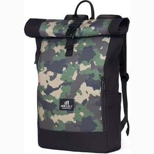 Échantillon gratuit Vente directe en usine Sac d'extérieur personnalisable avec logo Sac antivol étanche en PU avec couvercle enroulable pour hommes d'affaires - Product Image 3