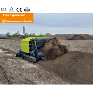 GATE Mango Peel Mushroom Compost Autodirigido Mulch Turner Food Waste Compost Machine Windrow Compost Turner - Product Image 5