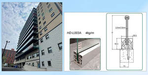 HDSAFE Garde-corps en verre pour <span class=keywords><strong>terrasse</strong></span> extérieure, pince en aluminium pour garde-corps en forme <span class=keywords><strong>de</strong></span> U, balustrade, garde-corps <span class=keywords><strong>de</strong></span> balcon, barrière en verre pour <span class=keywords><strong>terrasse</strong></span> - Product Image 4