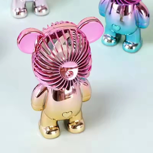 Ventilador de Mano CITICITY Fashion Bear, Mini Ventilador Portátil con Batería de Gran Capacidad, Ventilador Recargable USB de Alta Velocidad para Bodas/Fiestas - Product Image 3