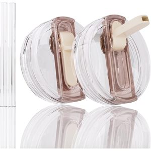 Coperchio in paglia da 40 Oz per Stanley Tumbler, borraccia termica da viaggio, materiale per alimenti senza BPA, design minimalista - Product Image 1