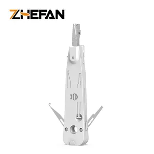 ZHEFAN Module électrique en acier au carbone réseau de télécommunication Impact manuel 110 Krone Type Idc outils de poinçonnage