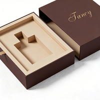 Cajas de Regalo de Cartón Rígido Premium con Logotipo Personalizado para Joyería, Cosméticos y Perfumes, con Recubrimiento UV, Portátiles