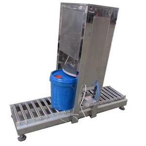 Machine de remplissage de pesage de seau de peinture de seau d'huile de tambour de moteur en plastique semi-automatique - Product Image 5