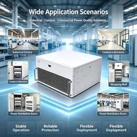 Armoire de commutation basse tension en cuivre (modèle ABSVG) avec compensation dynamique de puissance réactive 400V/690V jusqu'à 225A 6 prises