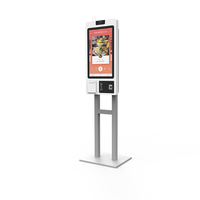 Quiosco Médico de Autoservicio para Hospitales con Pantalla Táctil Capacitiva de 21.5/32 Pulgadas, SDK, Lector de Tarjetas RFID, Lector de Códigos de Barras, Reconocimiento Facial Intel
