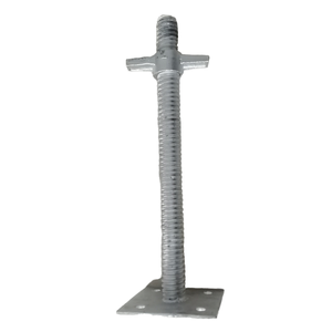 High Quality Steel Base Jack Essential <strong>Scaffolding</strong> Accessories for <strong>Ladders</strong> &amp; Parts - Product Image 1