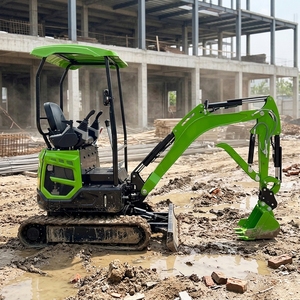 Mini-excavatrice 1,8 tonne CE EPA à prix de gros, machine de terrassement, petite pelle hydraulique diesel sur chenilles pour usage domestique, micro-pelle - Product Image 1