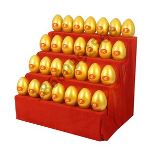 Accesorios para la Lotería de Huevos de Pascua, Soporte de Exhibición de 20 cm, Regalos Publicitarios, Actividad de Huevos de Pascua, Huevos de Oro - Product Image 1