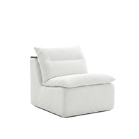 Sofá Modular Convertible Moderno, Sillón con Respaldo, Totalmente Comprimido, Ecológico, Sofá Cama para Apartamento, Sala de Estar, Hotel