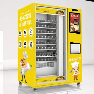 Hot Verkoop Voedsel Verwarming Automaat Magnetron Fast Food Automaat
